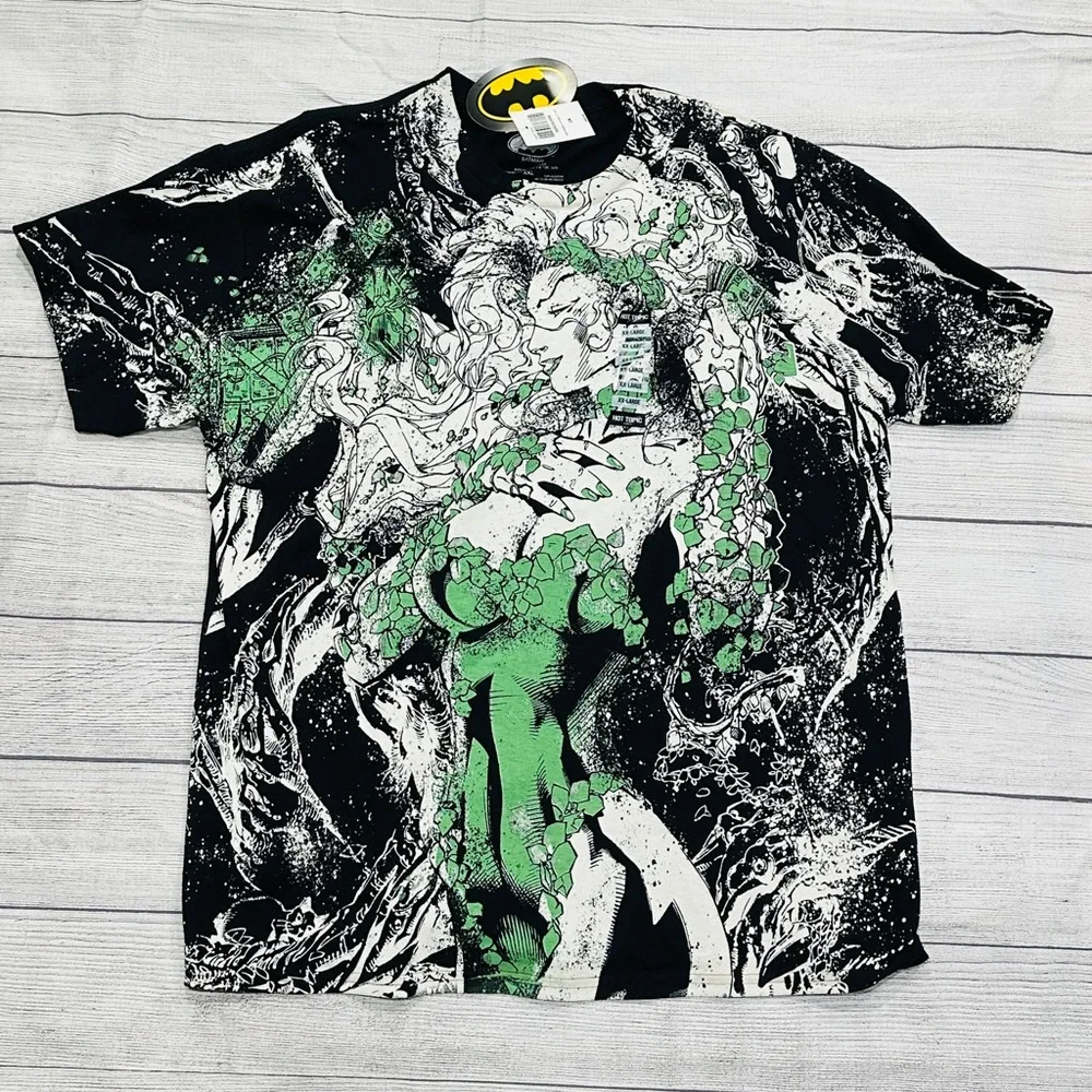 DC Comics Batman Poison Ivy City Boyfriend Fit Girls T-Shirt - Picture 2 of 2